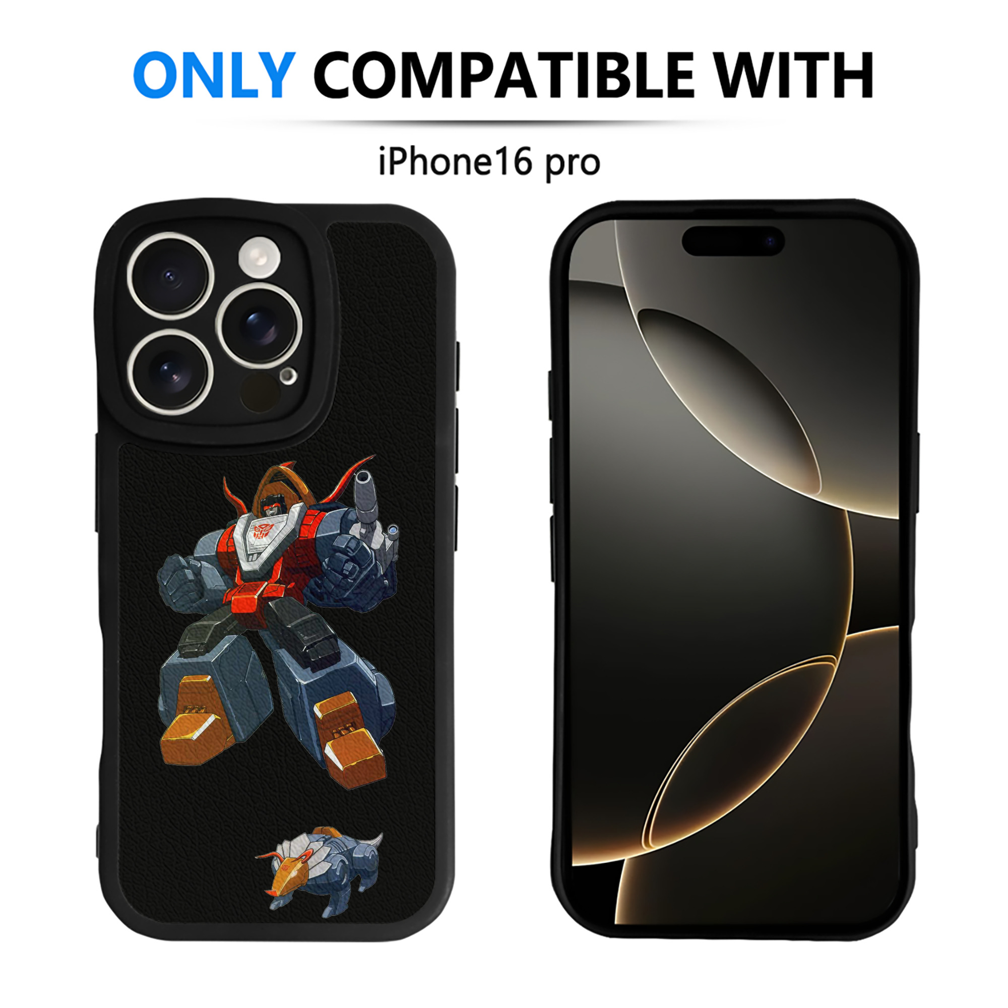 （画像用）  【iPhone 16シリーズ対応】シリコンスマホケース（レザー調） 材質：シリコン